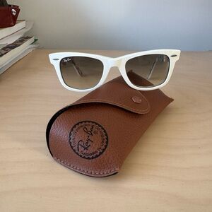 Ray-Ban White Sunglasses